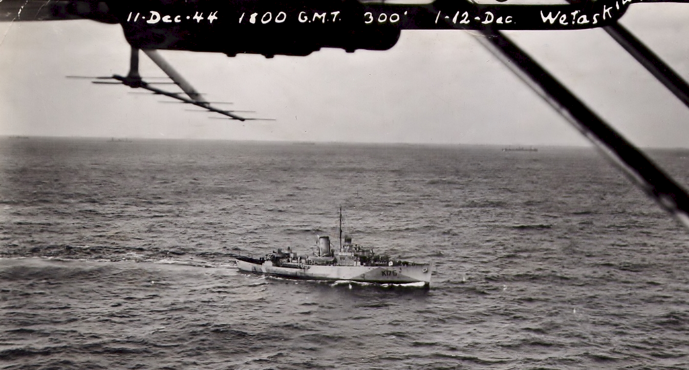 K175 at Sea, taken from the air